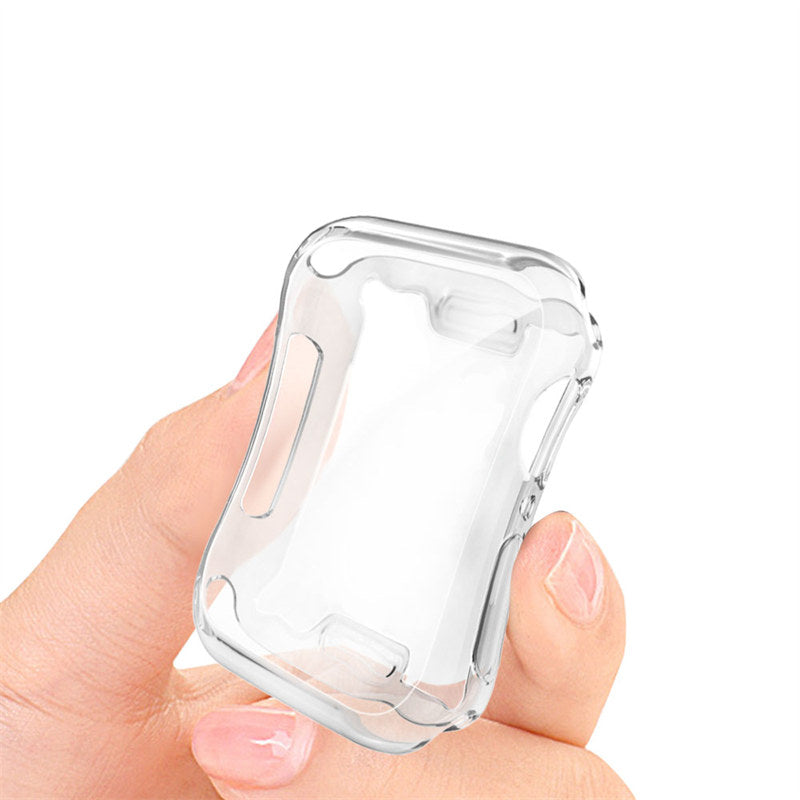 TPU All Around Screen Protective Cover for iWatch SE/6/5/4/3/2/1-Clean