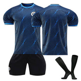 Chelsea Away Jersey 23/24 for Kid Adult Soccer Sportswear Set