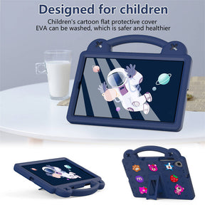 StrawberryTablet Case with Holder Shoulder Strap for Samsung 10.1 inch Galaxy Tab A T510/T515-NavyBlue