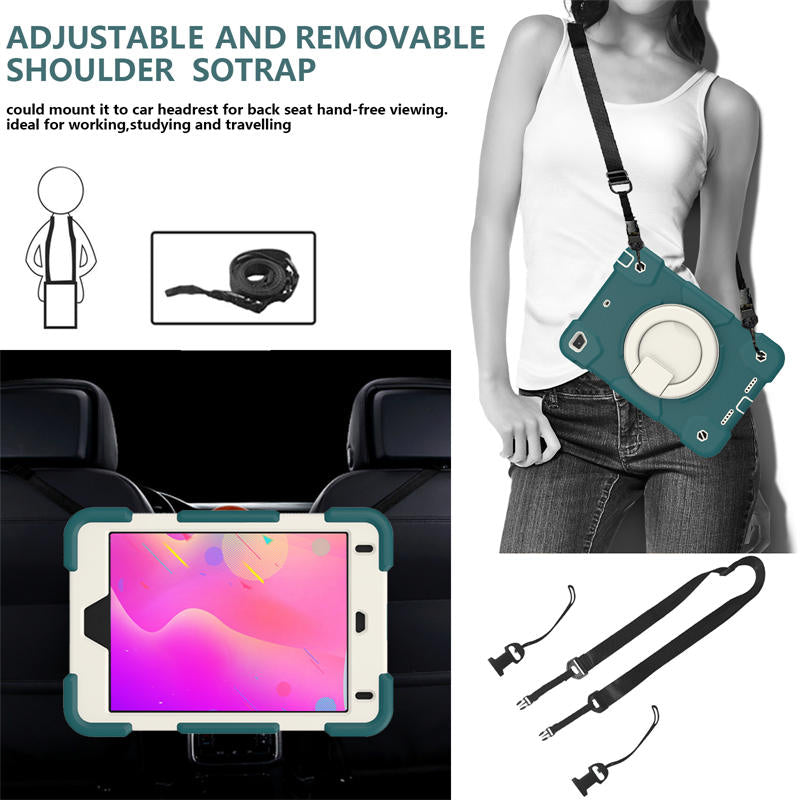 iPad Case For iPad Mini 4/5 with 360¡ãSwivel Stand-Blackish Green