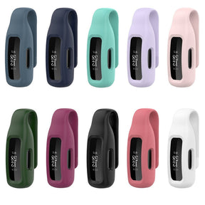 Soft Silicone Clip Holder Replacement for Fitbit Inspire 2 Sport-White