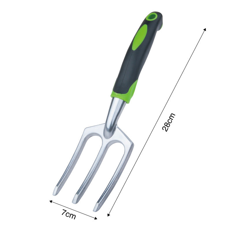 Home & LivingGarden Hand Fork Aluminum Alloy Garden Tool with Ergonomic Rubberized Non-Slip Grip