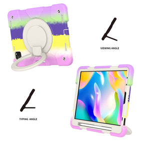 iPad Case For iPad Pro 11/Air 4 with 360¡ãSwivel Stand-Colorful Purple