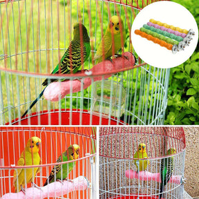 5Pcs Bird Chew Toy Natural Wooden Stick Paw Grinding