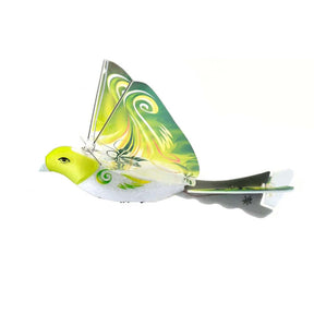 Kids Flying Remote Control Bird Toy with Bionic Flapping Wings-Green