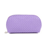 PU Makeup Bags Waterproof Makeup Pouch Women's Travel Toiletry Bag Accessories Organizer-Purple