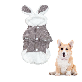 Pet Clothes for Cats and Dogs Cute Cartoon Clothing Two-legged Style-A