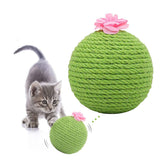 Cactus Cat Scratcher Balls Interactive Tilting Toys for Cats and Kittens