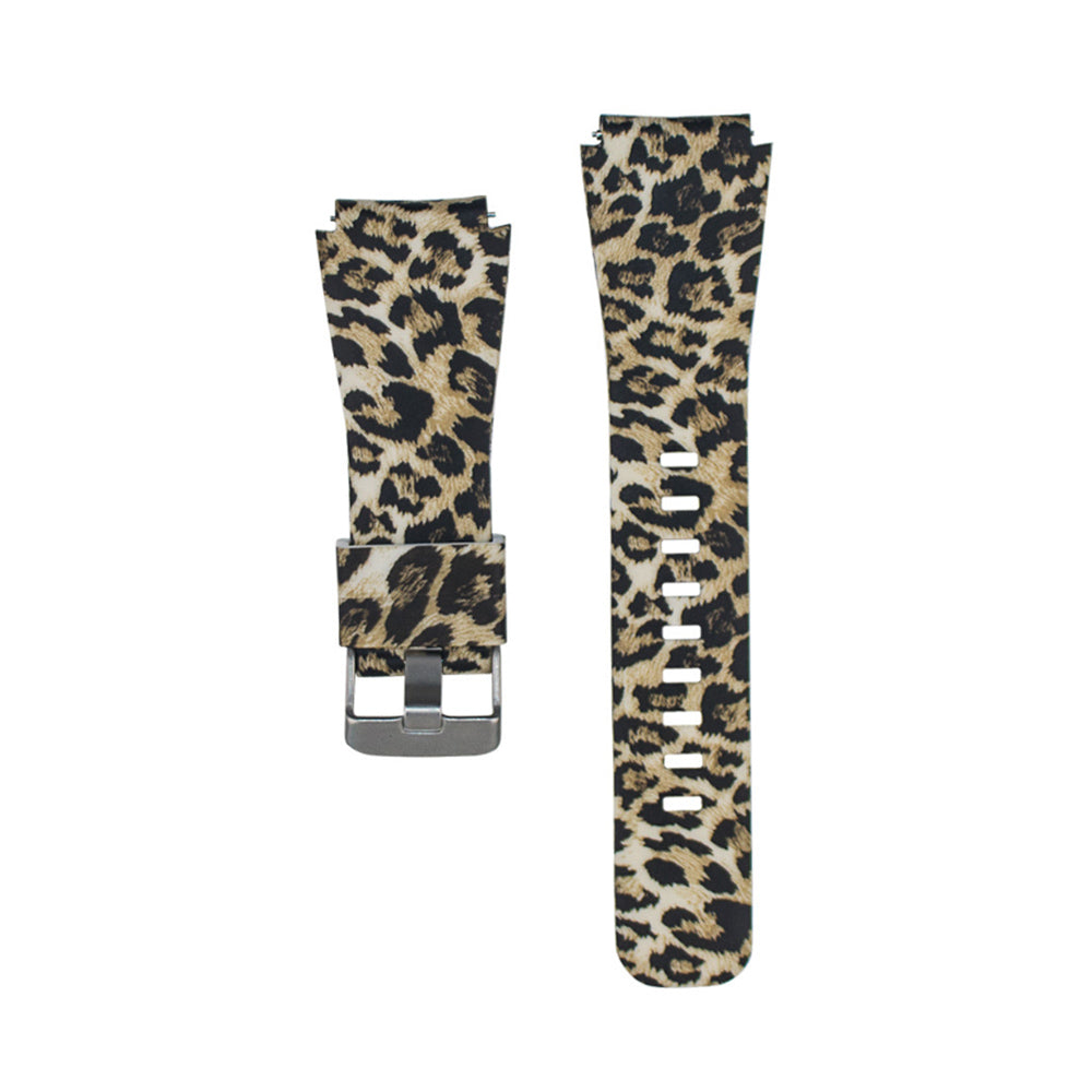 Silicone Printed Pattern Bands Square Buckle For Samsung S3/Galaxy Watch 46mm(Printed9)