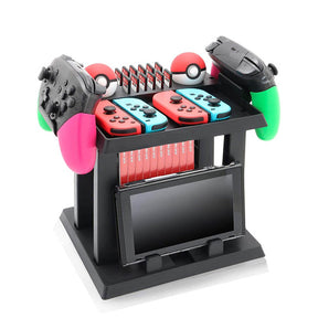 Storage Stand for Nintendo Switch Dock Joy-Con Grip 2 Pro Controllers