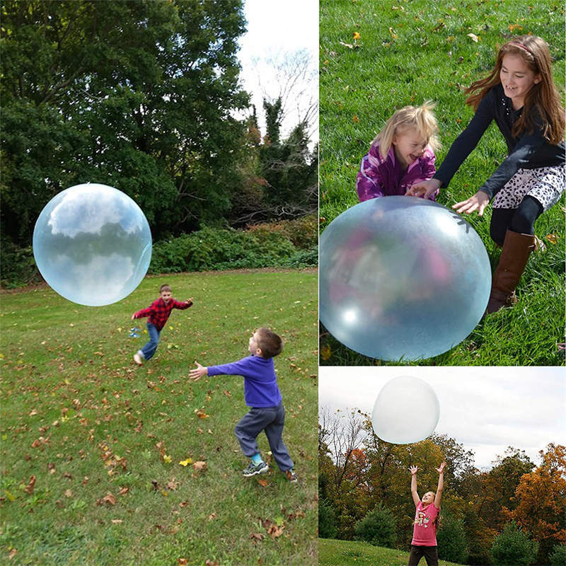 Extra Large Inflatable Bubble Water Ball Toy for Adult Kid Outdoor Party-Pink