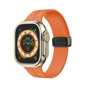 Magnetic Sports Band with Quick Release Soft Silicone for Apple Watch-12
