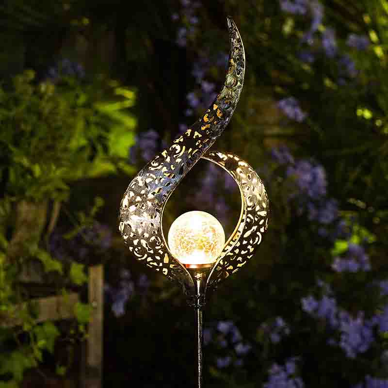 Garden Retro Flame Decorative Solar Waterproof Lawn LampSuitable for Garden Lawn Courtyard