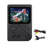 Retro Handheld Game Console with 400 Classical FC Games Support for Connecting TV-Black