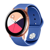 FKGJ 20MM Silicone Watch Bands Quick Release Strap Replacement Wristband For Samsung For Women-Midnight Blue