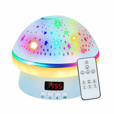 Timing Star Projector Night Light Rotating for Kids With Remote Control-Blue