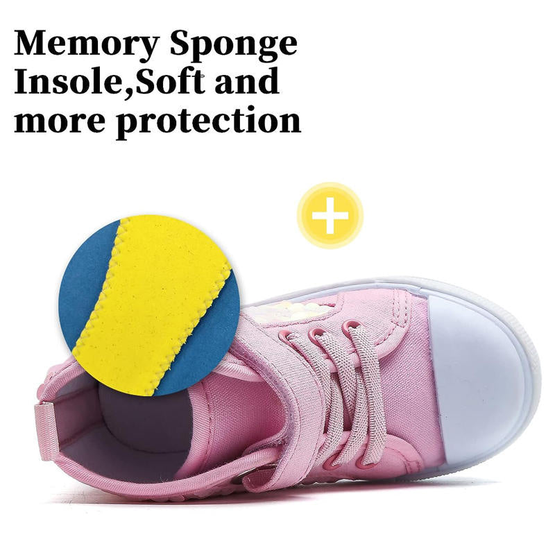 High Top Sneakers for Toddler Girls with Color Change Sequins-Pink