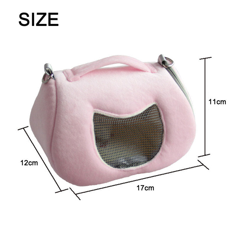 Portable Pet Outgoing Carrier Bags with Adjustble Shoulder Strap-Grey