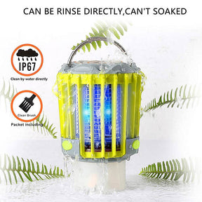 Mosquito Killer Lamp IP67 Waterproof 300LM Flashlights Camping Accessories