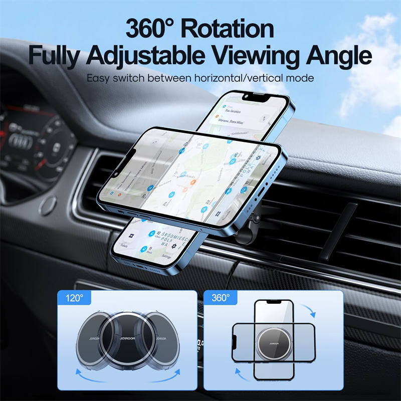 Magnetic Phone Car Mount Air Vent 360¡ã Adjustable For iPhone Series
