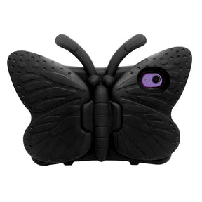 iPad Case For iPad Mini 6 Cartoon 3D Butterfly EVA Proof Shockproof Case with Bracket-Black
