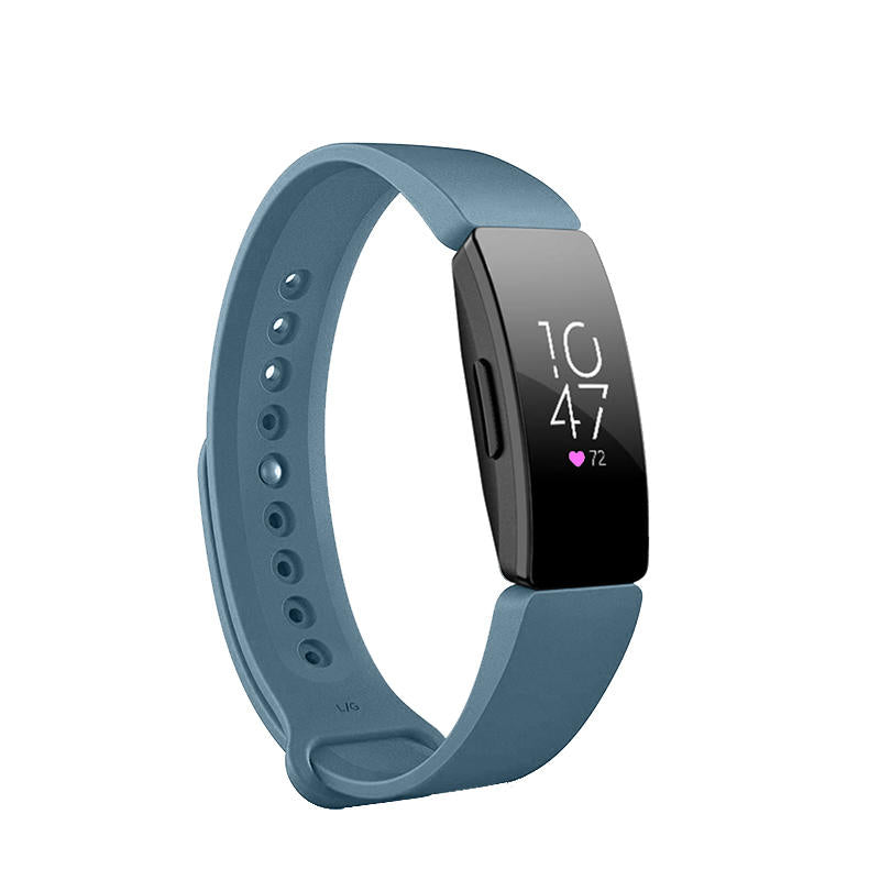 Watch Band For Fitbit Inspire HR Silicone Wrist Strap Replacement -Rock Cyan