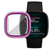 Soft TPU Watch Case For Fitbit Versa3/Sense-Purple