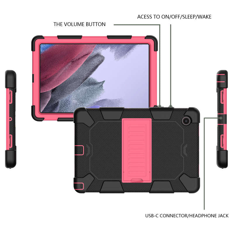 Samsung Tablet Case For Galaxy Tab A8 10.5inch 2021 (SM-X200/SM-X205/SM-X207)-BlackPink