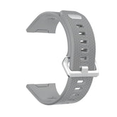 Soft Silicone Band For Fitbit Ionic Smart Watch Replacement Accessories-Light Grey
