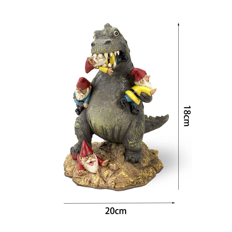 Hilarious Lawn Gnome Godzilla Patio Lawn Yard Garden Decoration
