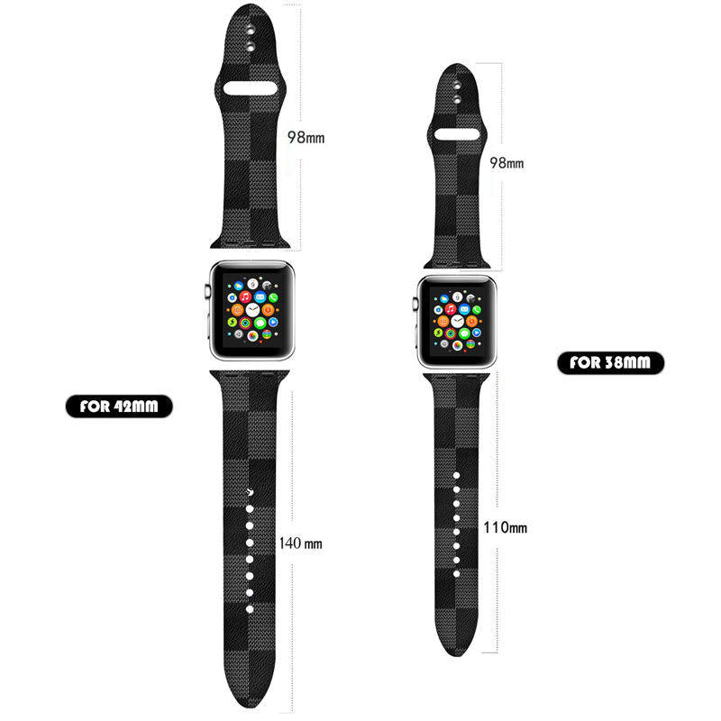 Fashion Painted Printing Silicone Watchband for Apple Watch SE & Series 6/5/4/3/2/1-B9