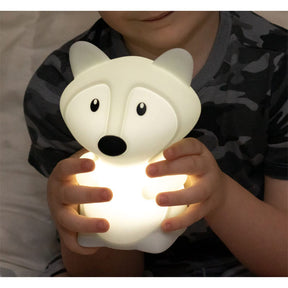 Hug Fox Kids Night Light Silicone LED Lamp Remote Operated USB Rechargeable Battery 9 Available Colors