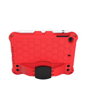 Hive iPad Case For iPad Mini 1/2/3/4/5 Durable Stand Cover With Shoulder Strap-RedBlack