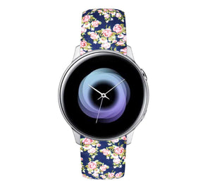 Silicone Printed Pattern Bands Square Buckle For Samsung S3/Galaxy Watch 46mm(Printed13)