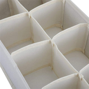 Simple Houseware Closet Underwear Organizer Drawer Divider 4 Set Beige