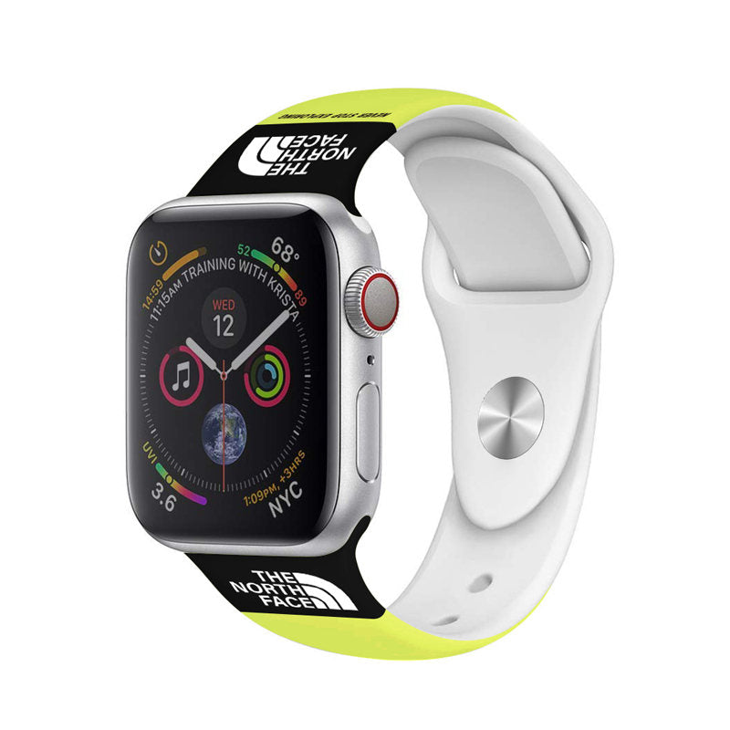 Sports Band Soft Silicone Breathable Waterproof for Apple Watch-Green2