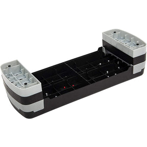 Home Rhythm Pedal Adjustable Workout Aerobic Stepper Step Platform Trainer-Gray