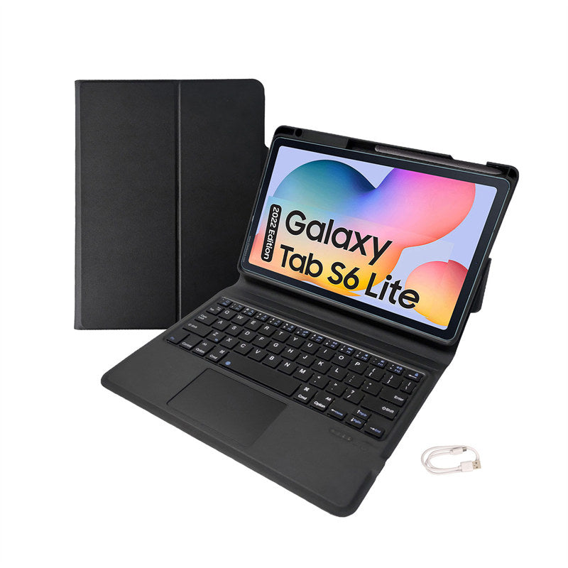 Slim Bluetooth Keyboard Case with Touchpad for Samsung Galaxy Tab S6 Lite 2022/2020