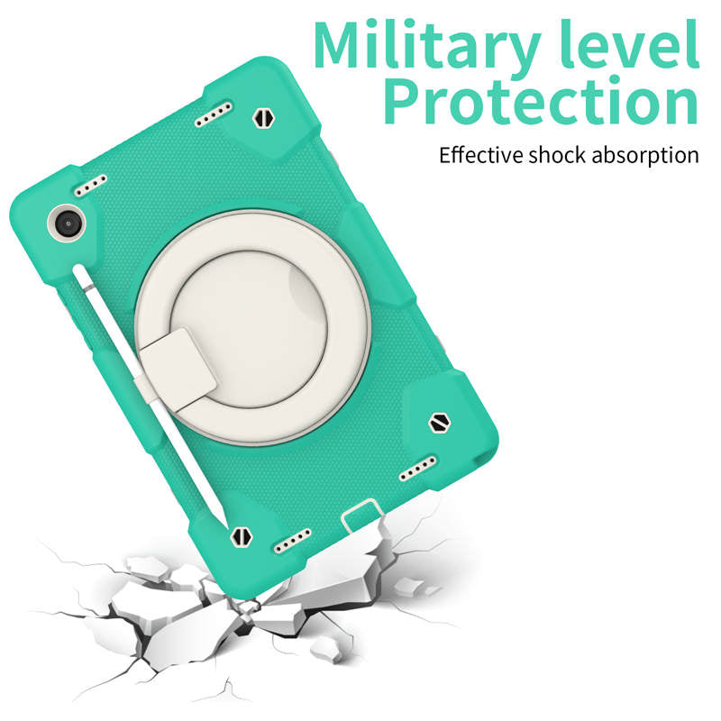 Tab A 8 X200/X205 Samsung Tablet Case with 360¡ãSwivel Stand-Mint Green