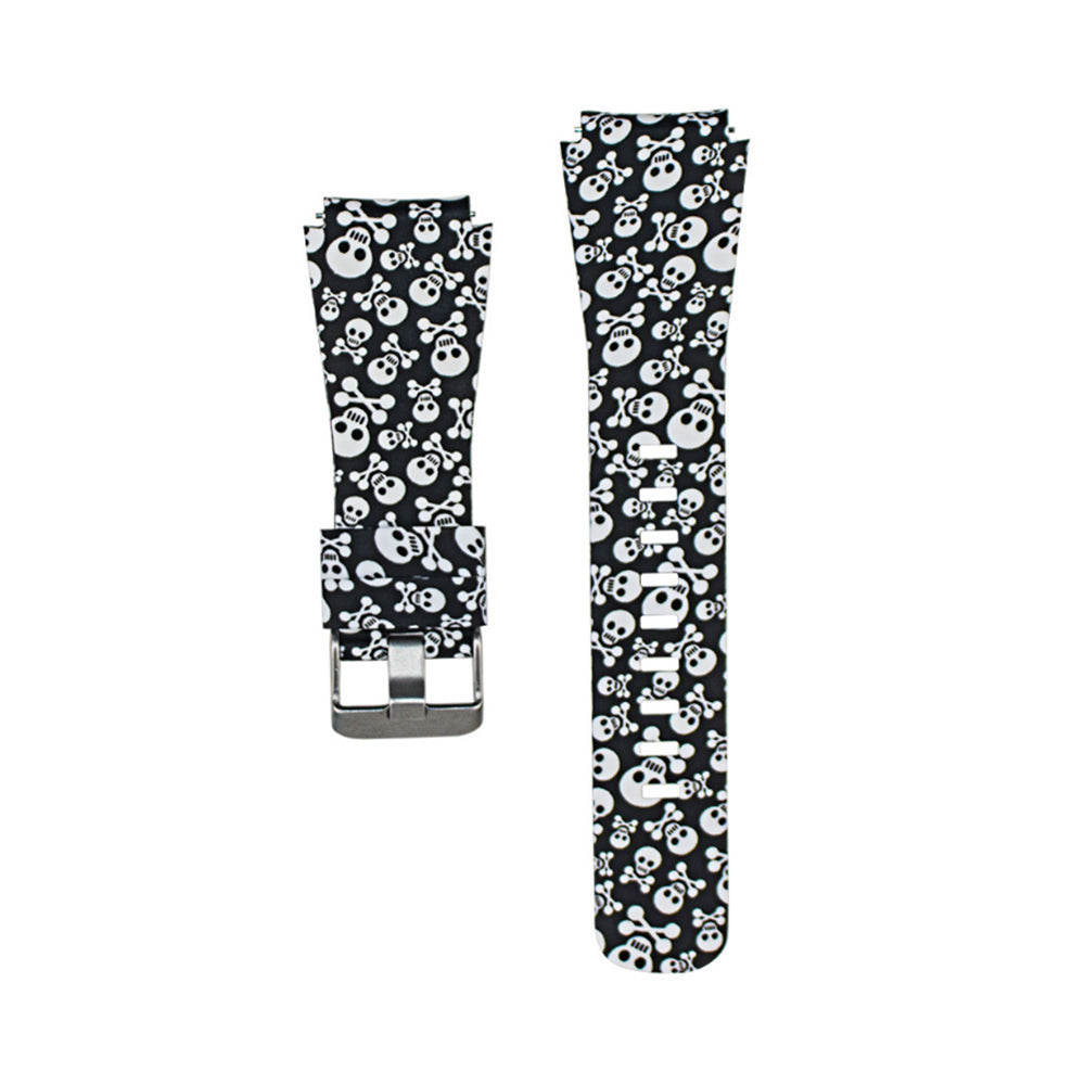 Silicone Printed Pattern Bands Square Buckle For Samsung S3/Galaxy Watch 46mm(Printed10)