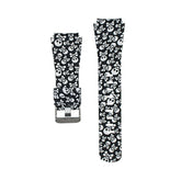 Silicone Printed Pattern Bands Square Buckle For Samsung S3/Galaxy Watch 46mm(Printed10)