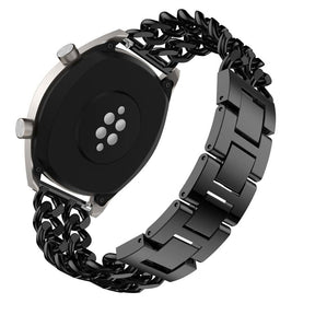 SP 20MM Stainless Steel Watch Band Quick Release Strap Replacement Wristband For Samsung For Women-Black