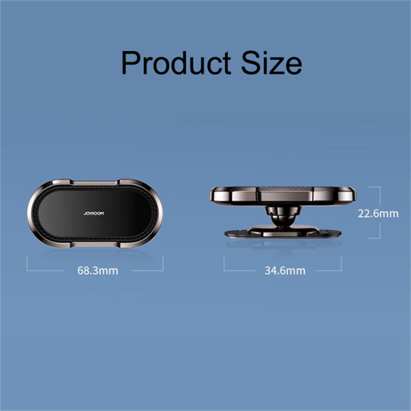 Car Phone Mount Magnetic Dashboard Alloy Fits Samsung iPhone etc