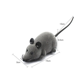 New Remote Control Toy for Cats Funny Chasing Electric Simulation Animal Toys-Black