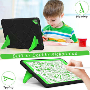 Spiderman iPad Case with Kickstand for ipad 10.2 Inch 2021/2020/2019-BlackGreen