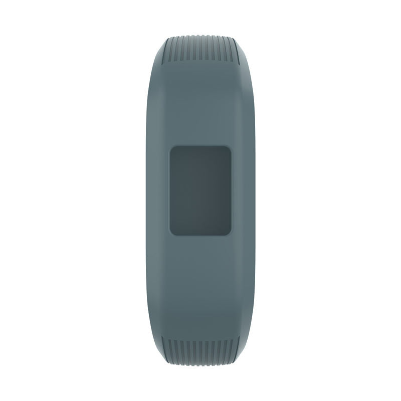 Soft Silicone Replacement Watchband for Garmin Vivofit JR Band for Kids Women Men-Rock Cyan