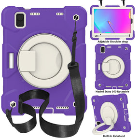 iPad Case For iPad Mini 6 with 360¡ãSwivel Stand-Catharanthus Roseus