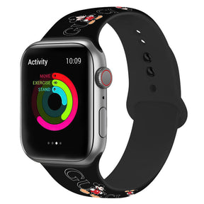 Soft Silicone Cartoon Mickey Mouse Bands for Apple Watch Series SE/6/5/4/3/2/1-C2