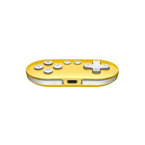 Bluetooth Gamepad Keychain Sized Mini Controller for Switch Windows-Yellow