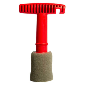 Car Detailing Brush Lug Nut Wheel Cleaning Brush with Handle Replaceable Sponge Head